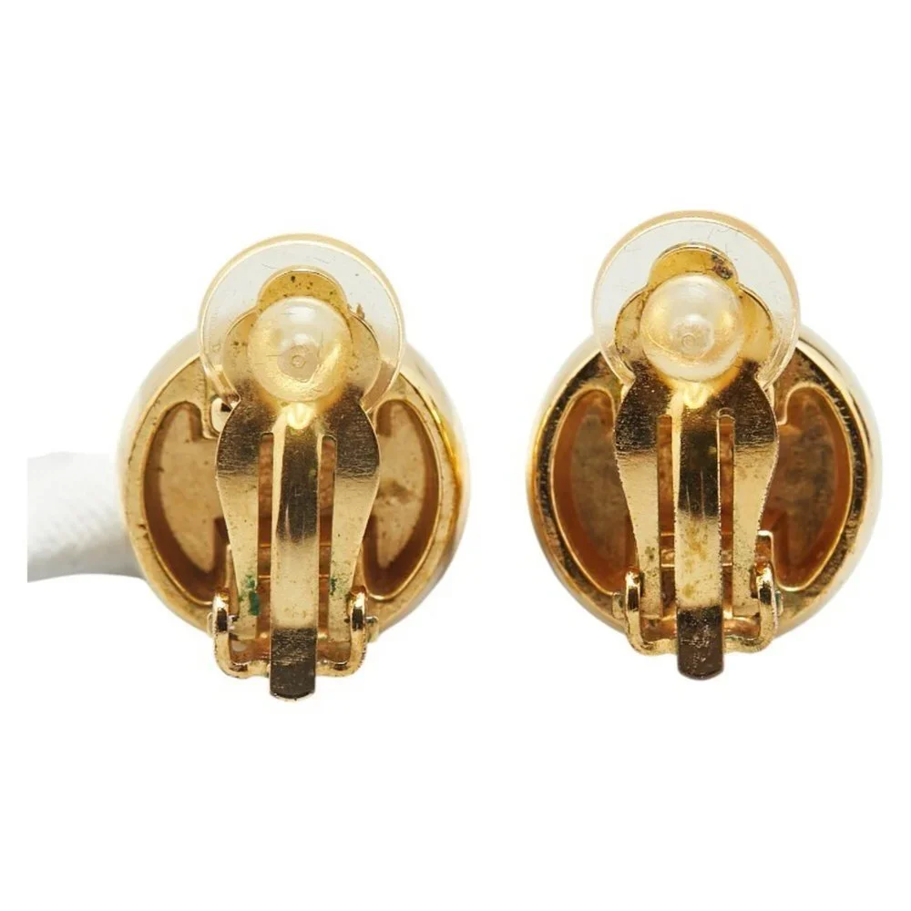 CHANEL Green Earrings